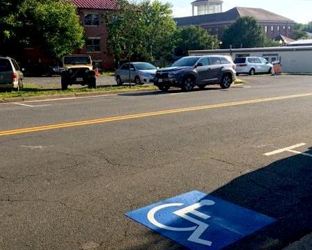 Handicapped Parking Now Available Right Outside Our Front Door! Handicapped Parking Now Available Right Outside Our Front Door!