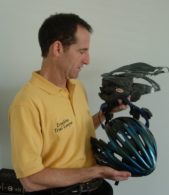 Broken Bike Helmuts Doug Landau Abrams Landau Ltd