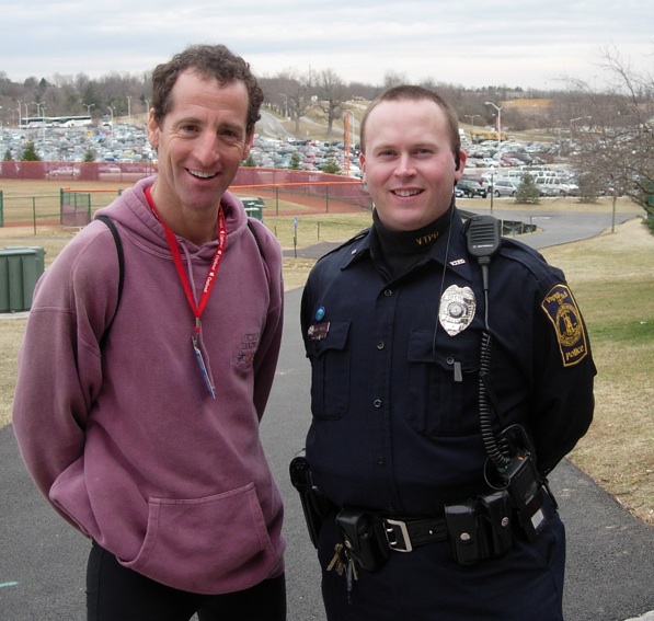 Doug Landau & VT Police at Tech