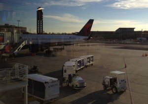 Many vehicles make the Air Operations Area ("AOA") a busy place at international airports. Luggage tugs, fuel trucks, maintenance vehicles and jets must all follow the rules of the runway so as to avoid injury and loss to airport workers and airline passengers