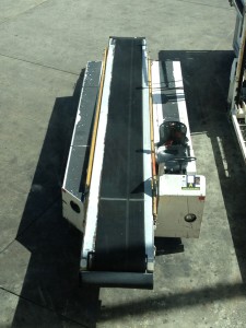 When baggage falls from a conveyer truck at the airport, the injured airline worker may have a workers compensation claim as well as a Social Security Disability case if the injuries are totally disabling.  If the vehicle was struck by an unsafe driver working for a different airline or the airport, the victim may also have a potential negligence case 