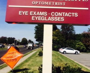 Optometrist Sign