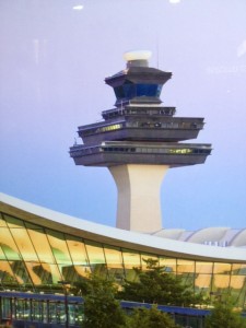 radar tower at airport