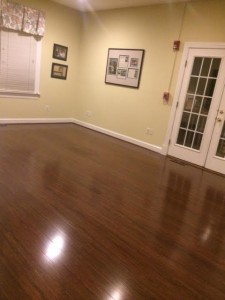 New Floors in Abrams Landau Conference Room