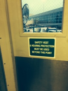 Airport Safety Sign