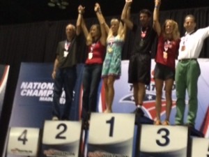 Podium at National Championship