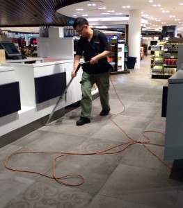 Airport worker