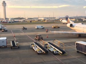 Planes, tugs, cars, pedestrians, trucks, cushman carts & vans can crowd the runways on the Air Operations Area at Dulles Airport, Washington Reagan National Airport & Baltimore Washington. Specials rules apply to accidents & injuries on the AOA such that prompt investigation & preservation of evidence must take place as soon as possible.