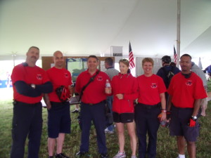 Members of the Richmond Virginia bike crash and injured athlete medical emergency team