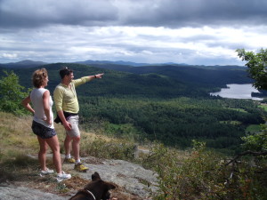 Hiking in the Adirondacks can be as exhilirating as a triathlon