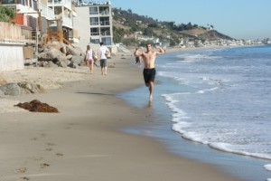 It is hard to get lost running or biking along the beach by the Pacific Ocean in Malibu, as the Pacific Coast Highway is on one side and the Ocean on the other. However, once an endurance athlete ventures inland, navigational landmarks and safety precautions become more important.