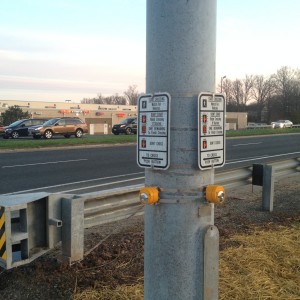 The crossing signs at pedestrian intersections take on additional importance in jurisidictions like Virginia & the District of Columbia, where contributory negligence by the injured victim in a street crossing accident can be fatal to their claims.