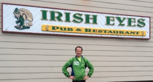 Herndon injury lawyer Doug Landau before the annual Mothers Day 5km at the host Irish Eyes Pub in Lewes Delaware