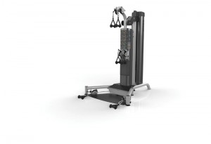 Five models of Matrix strength training machines like the one pictured here have been recalled because the handle can detach, causing injury.  Stop using the product and call the manufacturer for a repair.