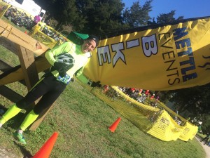 Doug Landau after finishing the Virginia DUathlon & copping 2nd place in the age group at the the Mid-Atlantic Regional Championships