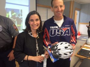 Delegate Jennifer Boysko and Doug Landau