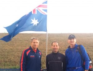 Because of the wind & waves, the Race Directors at the Draft-Legal World Triathlon Championship Qualifier cancelled the swim. Before the race, top Mid-Atlantic competitors Tom Stroup, Doug Landau & Don White discuss last-minute changes in strategy.