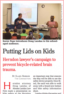 A snippet of our feature in this week's Herndon Connection.