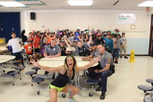 clearview elementary school helmet program with abrams landau in herndon va