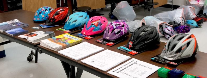 free bike helmets near me