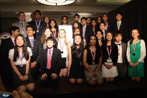 National We the People Champions, Rachel Carson Middle School 8th graders!