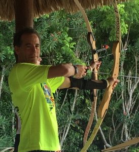 The best lawyers, like the best archers, keep their eye on the target, and track deadlines and "ammunition" very carefully. Here Herndon Social Security Disability lawyer Doug Landau takes aim during an archery tournament.