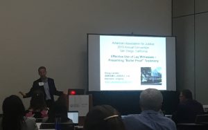 attorney Doug Landau presenting at AAJ