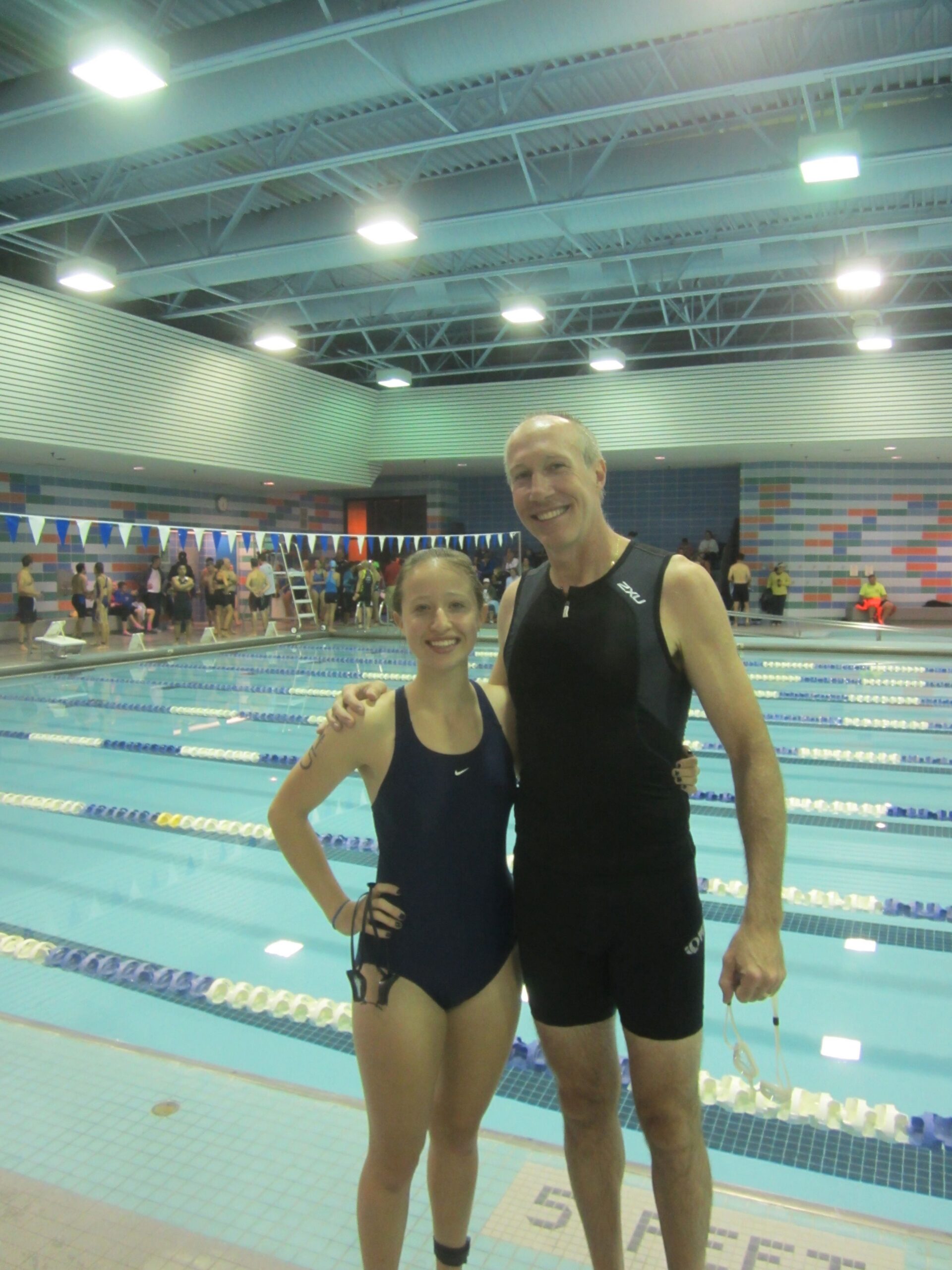 Bob Lytle won the Aqua Bike; his daughter Katrina won her age group (& was 12th overall) Bob Lytle won the Aqua Bike; his daughter Katrina won her age group (& was 12th overall)