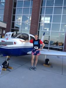 After winning his age group at the Manassas Airport "Runway 5k," Herndon's best running lawyer posed in front of a small Cessna similar to that which he travels to visit with clients and try difficult injury cases throughout the East Coast of the United States. After winning his age group at the Manassas Airport "Runway 5k," Herndon's best running lawyer posed in front of a small Cessna similar to that which he travels to visit with clients and try difficult injury cases throughout the East Coast of the United States.