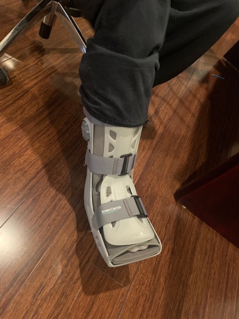 walking cast