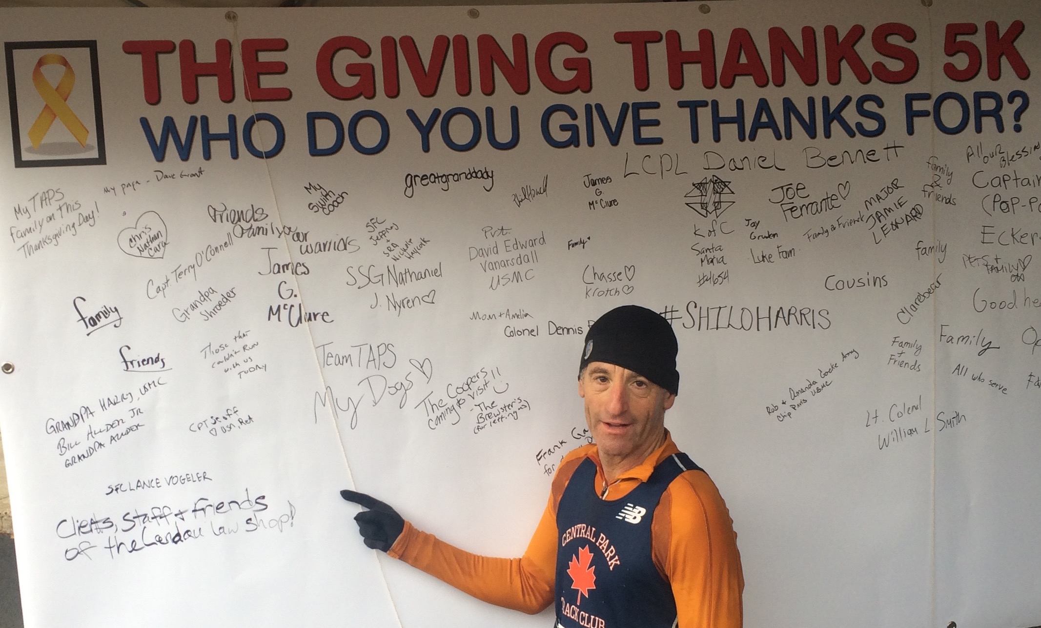 giving thanks
